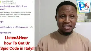 Listen&Hear how To Get Ur Spid Code in Italy!!