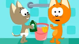 Безопасная песня 🚩🚩🚩 Учим правила безопасности с Котэ! – Сборник – Котэ ТВ – Песенки для малышей