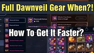 Black Desert Mobile Full Dawnveil Gear Gear When?