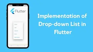 Flutter Full Tutorial For Beginner | Implement Dropdown Menu Item Using For Loop in Flutter | 9.4