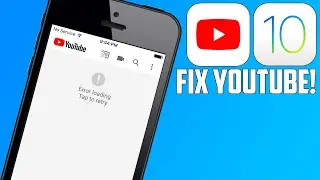 How To Fix Error Loading Tap To Retry On YouTube App! *iOS 10.3.3/10.3.4!* 2023! iPhone, iPad, iPod!