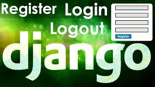 Basic Django Login Registration Logout System