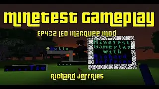 Minetest Gameplay EP432 LED-Marquee Mod