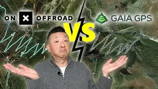 onX Offroad vs GAIA GPS: Which offline GPS navigation map app is best for overlanding and why?