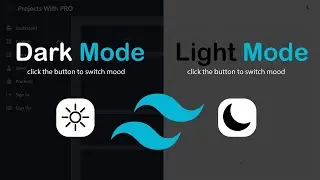 Dark mode toggle tailwind || Dark & Light Theme Switcher