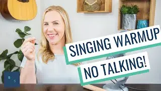 Best Singing Warmup - No Talking, Just Exercises (with the Singing / Straw)