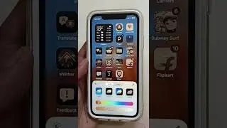 how to prevent wallpaper from going dark with tinted icons in #ios18 #apple #iphone #shorts