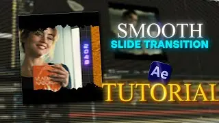 How to make Smooth Slide Transition in After Effects | After Effects Tutorial