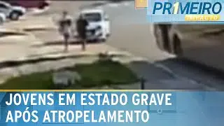 Dois adolescentes são atropelados por motorista embriagado em SP | Primeiro Impacto (02/09/24)