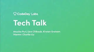 Tech Talk: Animated Bar Chart Racer - Anusha Puri, Lina Chihoub, Kirsten Graham