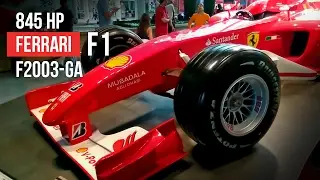 Ferrari F2003-GA | Shark fin | Closer look