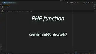 Why is openssl_public_decrypt crucial for your 