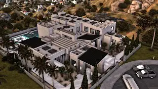 Ultimate LA Luxury Mansion | Stop Motion | Sims 4 | [No CC]