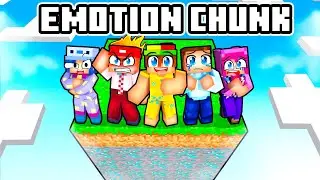 Surviving One EMOTION CHUNK in Minecraft!