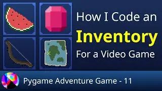 Coding an Inventory - Pygame Adventure Game 11