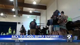 Back to school supply giveaway