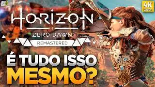HORIZON ZERO DAWN REMASTERED, é DESNECESSÁRIO mesmo? - O Início Dublado em Português PT-BR | 4k60fps