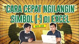 Cara Menghilangkan simbol strip pada no telepon di excel - Excel Menjawab Eps.12