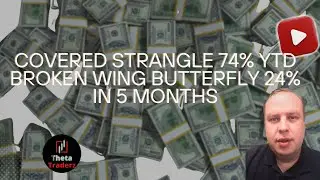 How My Covered Strangle Strategy Returned 74% and Broken Wing Butterfly 24% in 5 Months!