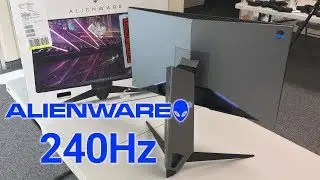 Alienware 240Hz Gaming Monitor Unboxing and Review in 4K