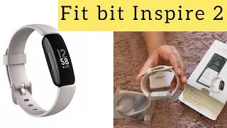 Fit bit inspire 2 smart Watch Lunar White