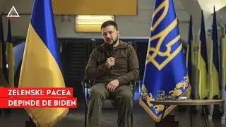 ATENȚIE: Zelenski îi va prezenta lui Biden „planul de victorie” al Ucrainei. Totul depinde de SUA