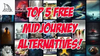 Top Alternatives To Midjourney | 5 Best FREE AI Art Generator Alternatives