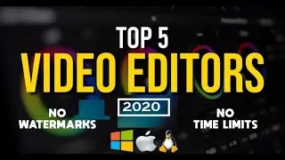 5 Best Free Video Editing Software For Windows & MacOS Laptop & Computer
