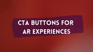 How to add buttons to your augmented reality photo experiences | DIY Overly Creator Tutorial