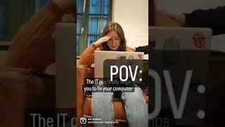 When the IT guy helps you...