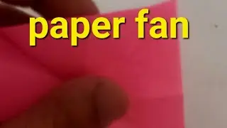 simple paper fan|| kids fun||air cooler experimemt