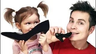 Avery and dad - a story for kids about harmful sweets and chocolate