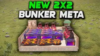 NEW 2X2 BUNKER META | Rust Building Tutorial 2023