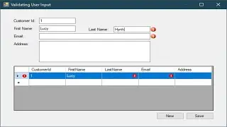 C# Tutorial - TextBox Validation with Error Provider in C# | FoxLearn