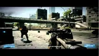 Battle Field 3 Gameplay-Getting Shot Down While Defending your Position