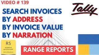 How To Search Invoice By Range Report Feature In Tally Prime | Search Anything From DayBook In Tally