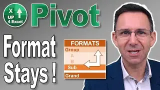 Excel Formatting Mastery: Pivot Tables That Stand the Test of Refreshes!