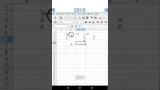 AndroCalc Android spreadsheet editor for XLS, XLSX and ODS