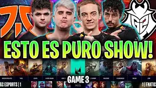 MÁXIMO SHOW ENTRE G2 Y FNATIC! *PARTIDAZO* | FNC vs G2 Game 3 FINAL LEC SEASON FINALS 2024 ESPAÑOL