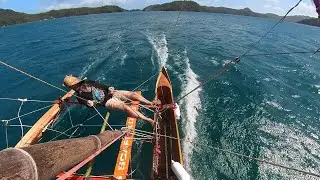 Sailing My Proa in More Wind! Waimea E3