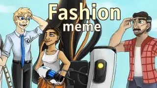 Portal_2 & Blue Sky - fashion MEME