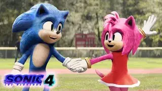 Sonic the hedgehog 4. Sonic fall in love with Amy Rose ❤️🥹