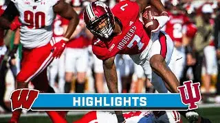 Wisconsin at Indiana | Highlights | Big Ten Football | Nov. 4, 2023