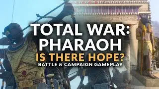 TOTAL WAR: PHARAOH | Campaign Details & Hands-On Battle Gameplay - First Impressions