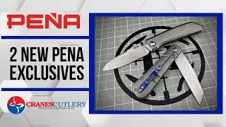 2 NEW Exclusives from Cranes Cutlery and Pena Knives (Mula/Raptor) #edc #knife #zircuti #blade #best