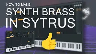 How To Make Synth Brass in FL Studio | Sytrus