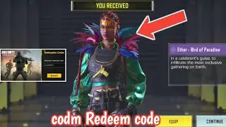 codm 4 Anniversary Working Redeem code 2023 | cod Mobile Redeem code 2023