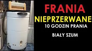 FRANIA Uninterrupted 10 h of washing rotor washing machine Polish washing machine #WhiteNoise