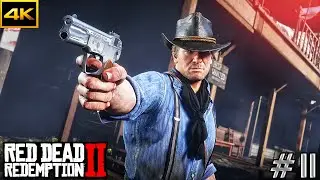 Red Dead Redemption 2 - Save a Drunken Pastor - Walkthrough GamePlay 4K - Part 11