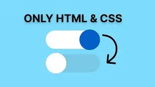 Toggle Button Only HTML & SSS | IT Programmer